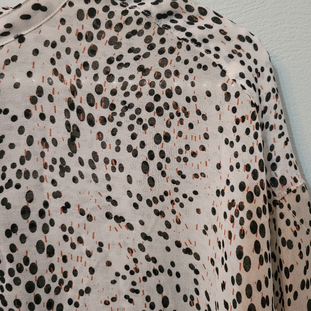 Max Studio Unique Ruffle Back Blouse - image 5